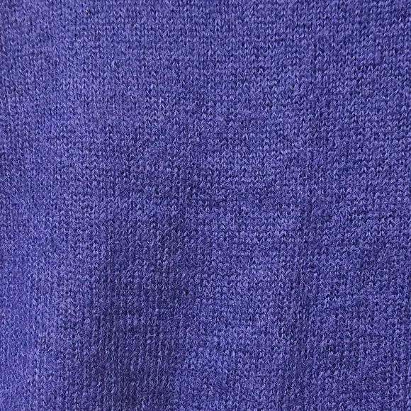 Vintage Express tricot Kid Mohair,Wool blend crop knit blouse size L - Picture 2 of 8